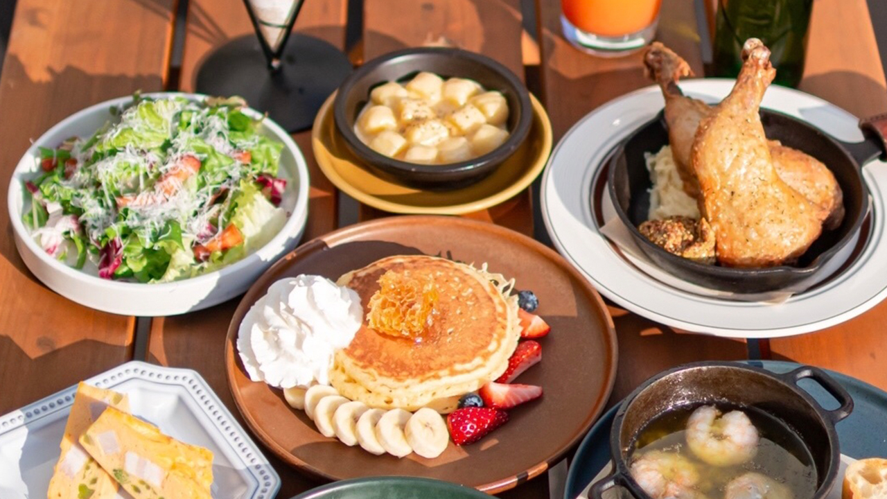 tables cook & LIVING HOUSEコースメニューの画像