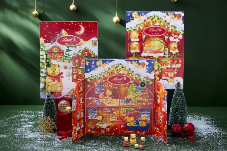 リンツのアドベントカレンダーでクリスマスをより特別な瞬間に