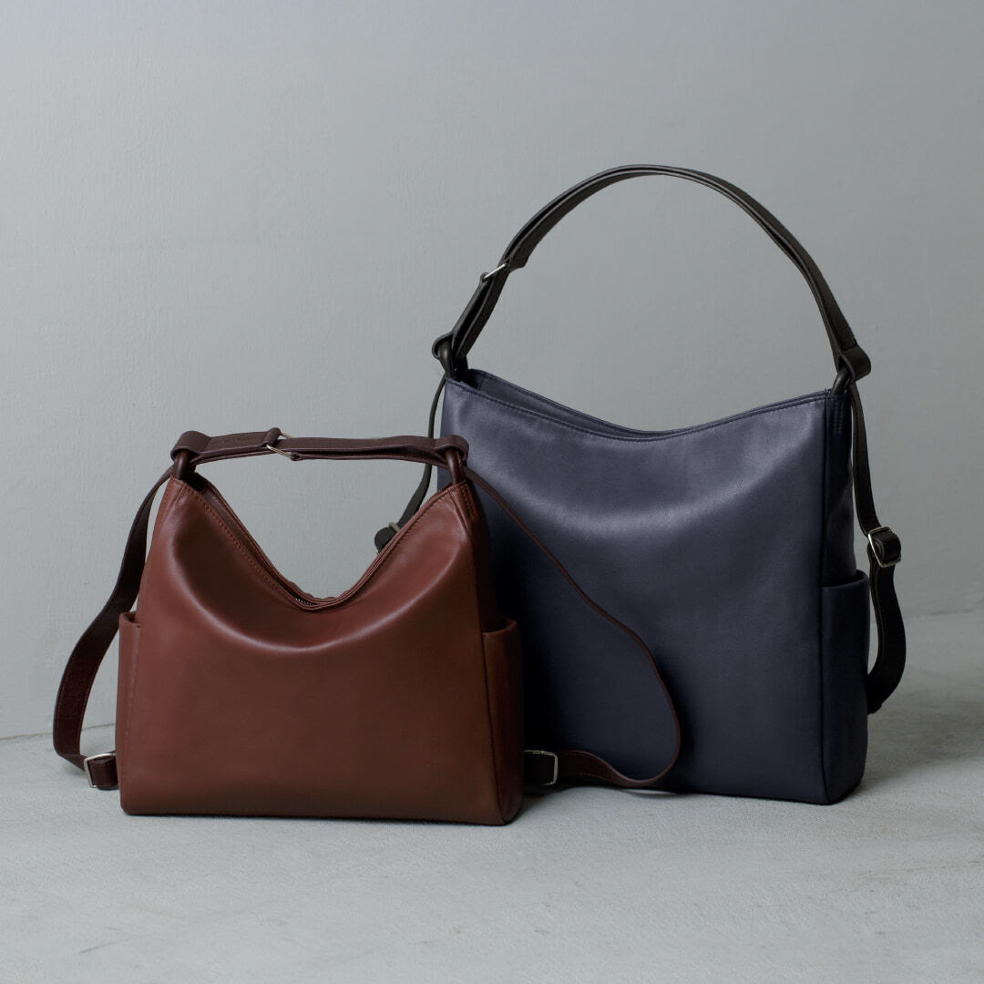 「ヨゾラ 3 ウェイ バッグ」に1年中活躍する新しい色が仲間入り