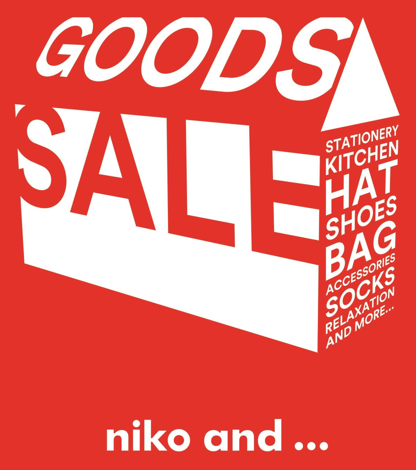 Goods Saleスタート!！